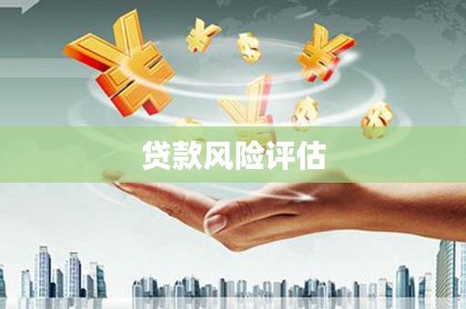 英吉沙贷款风险评估