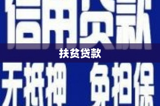 英吉沙扶贫贷款
